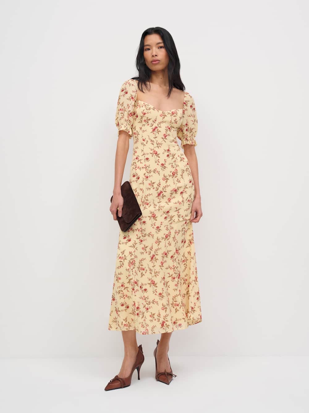 Reformation Gloria Dress In Wistful Floral